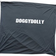 Doggy Dolly PC031 Hunderucksack Jeans mit Netzfenster, Tragetasche, blau-braun