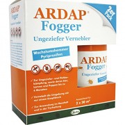 Quiko 077498 Ardap Fogger - Ungeziefer Vernebler für 2 Räume bis 30 m², 2 x 100 ml