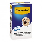 Bayer Mouth Guard 33267 Bay-o-Pet Zahnpflege Kaustreifen großer Hund 140 g