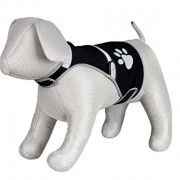 Trixie Flash Sicherheitsweste für Hunde, Größe L: 60-80 cm, schwarz