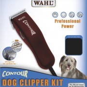 Wahl 9765-2016 Contour Dog Clipper Kit, Professionelle Hundeschermaschine / Stark, leicht und leise mit Anwendungs-DVD