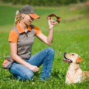 MAJOR DOG Gürteltasche uni mit Stretch-Öffnung für Leckerlies & kleiner Extratasche