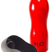 H2O4K9 RED25-1 Edelstahl Trinkflasche für Hunde, rot, 750 ml